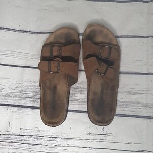 Mountain Ridge Birkenstock Styled Flat Slip On Sandal Size 11